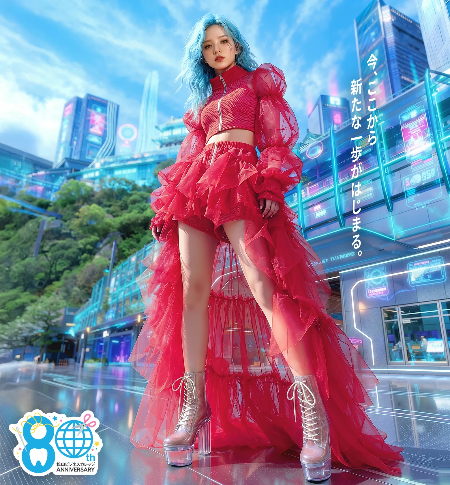 今、ここからあらたな一歩がはじまる。